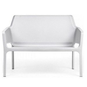 фото Диван Net Bench, белый пластиковый