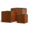 фото Effectory Corten Steel куб