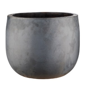 фото Nobilis Marco Anthracite Round (керамика), D49xH40 см