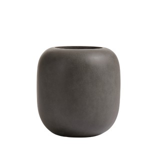 фото Кашпо TREEZ Effectory Beton Bionic - Solo Графит в-44 см, д-41 см